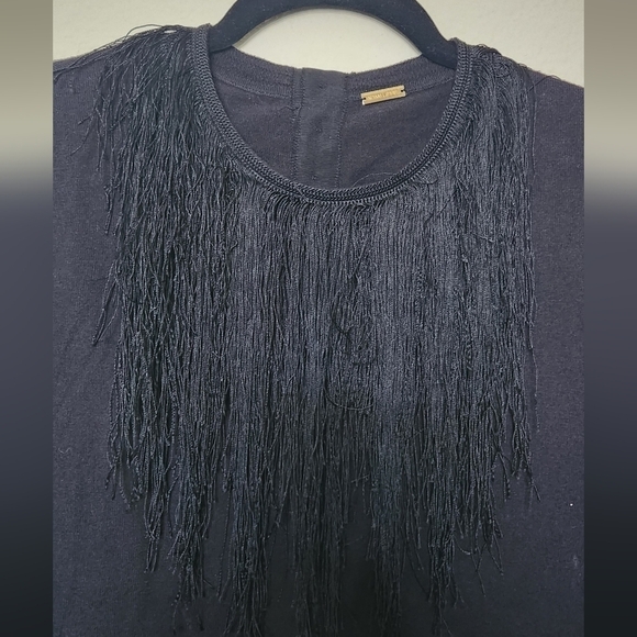 Adam LIPPES Long-Sleeve Fringed Crewneck Sweater - Picture 3 of 14